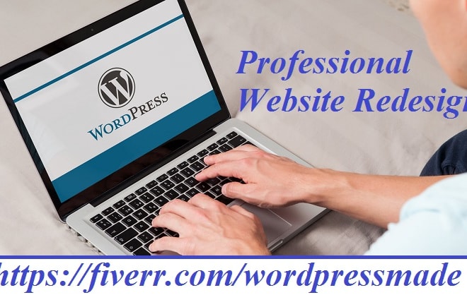 I will redesign website in wordpress