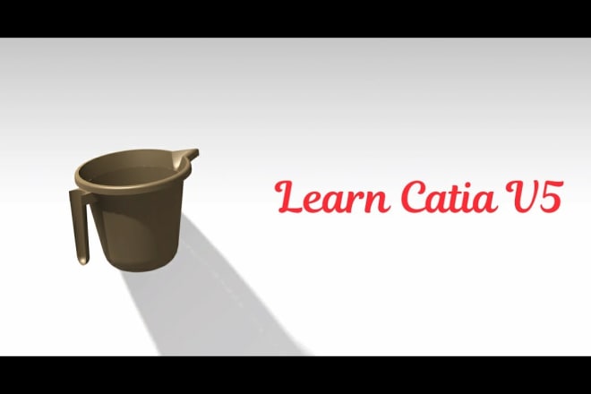 I will teach you basic 3d designing on catia software