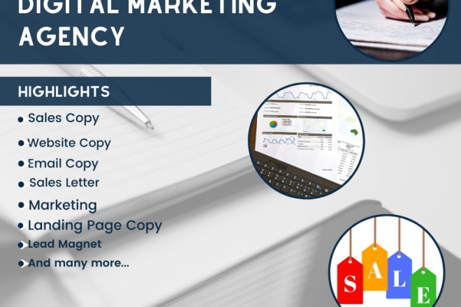 I will write high converting sales copies with massive returns