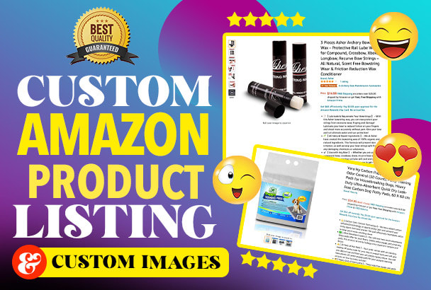 Our studio will create thumb stopping amazon product listings