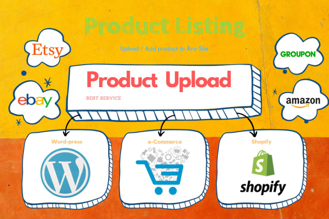 I will add products to your ecommerce website