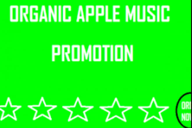 I will add your music to our organic apple music playlist