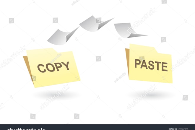 I will am good in typing copy paste work