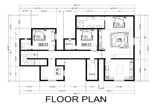 I will anything architectural plans in autocad 2d