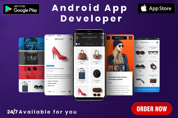 I will be your android app developer for android app development