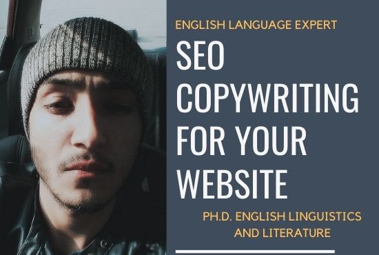 I will be your content writer for website SEO and copywriting