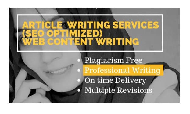 I will be your dedicated SEO writer,article writer or blog writer