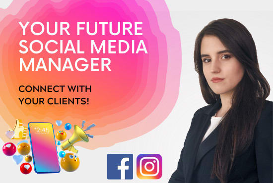 I will be your experienced social media manager