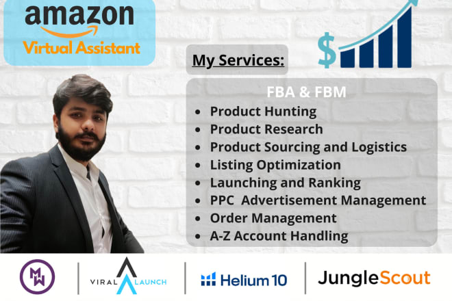 I will be your expert amazon fba virtual assistant