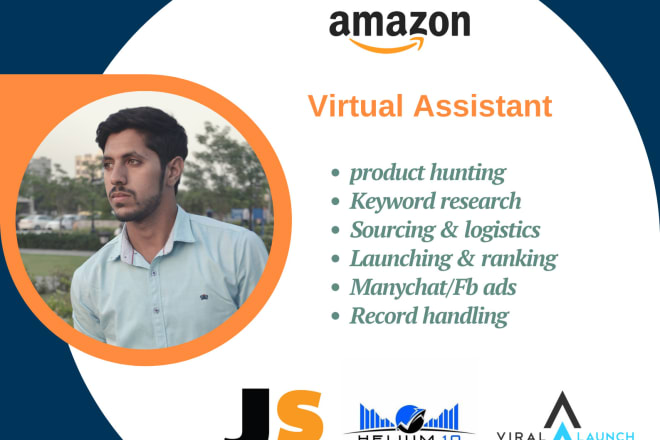 I will be your expert amazon fba virtual assistant