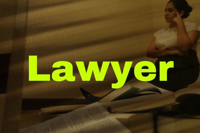 I will be your online lawyer