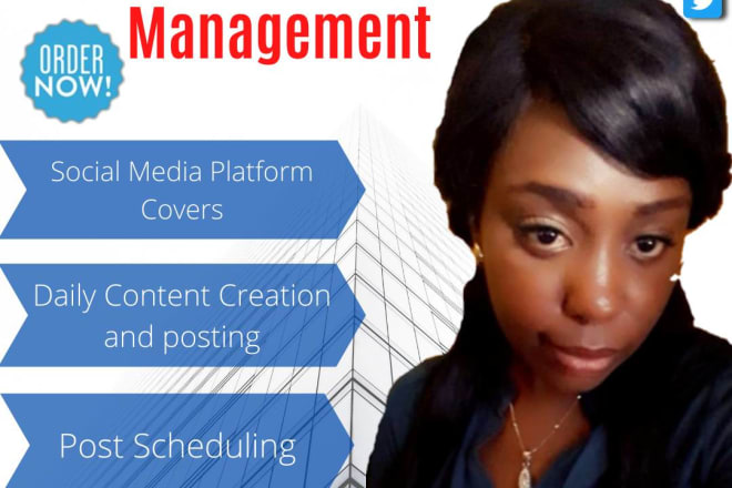 I will be your reliable social media manager
