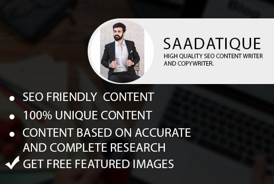 I will be your SEO blog content writer