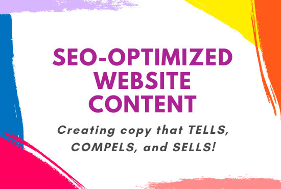 I will be your SEO website content writer and copywriter