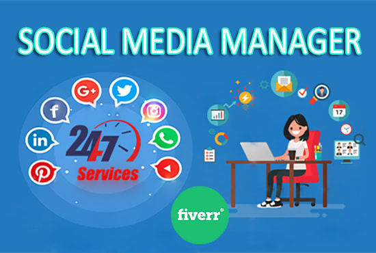 I will be your social clever media manger