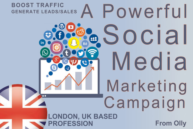 I will be your social media marketing manager and boost traffic