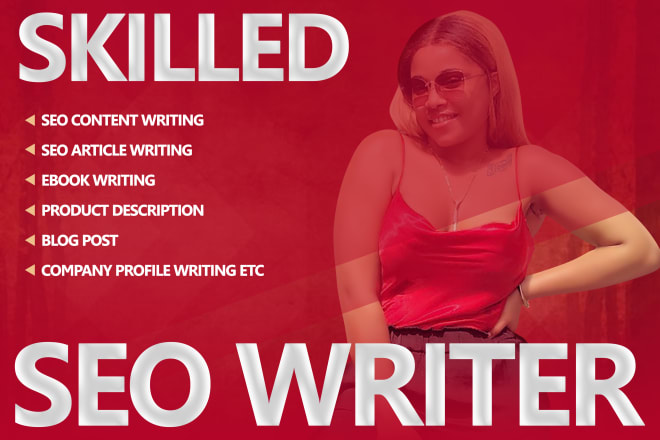 I will be your website SEO content writer and copywriter