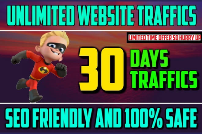 I will bring you seo friendly google search traffics