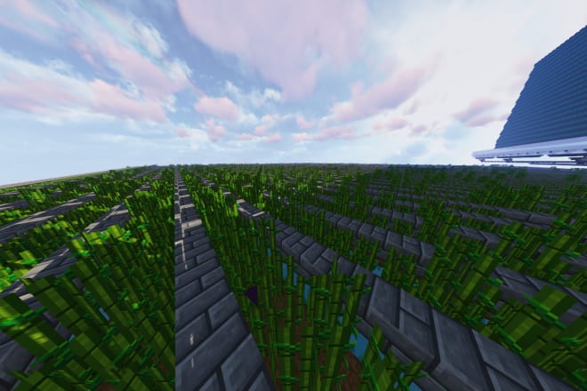 I will build you a sugar cane farm in hypixel skyblock