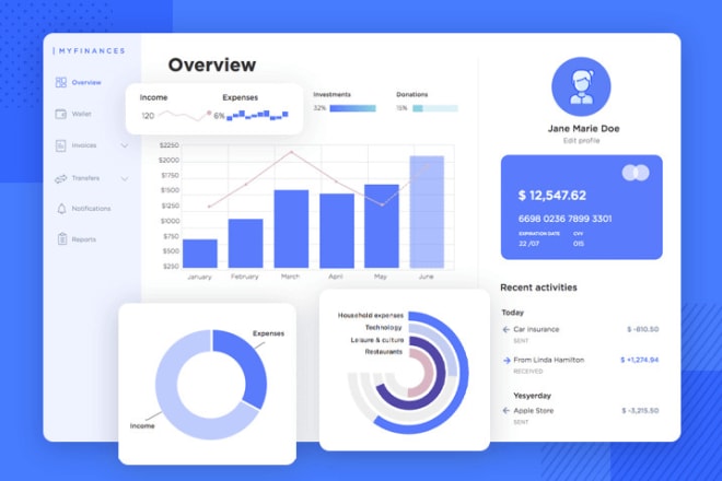 I will build your data visualization dashboard