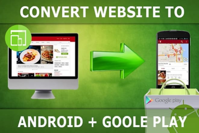 I will convert website to android app