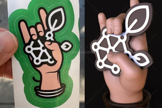 I will convert your 2d drawing or sketch to 3d