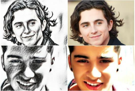 I will convert your portrait into digital pencil sketch