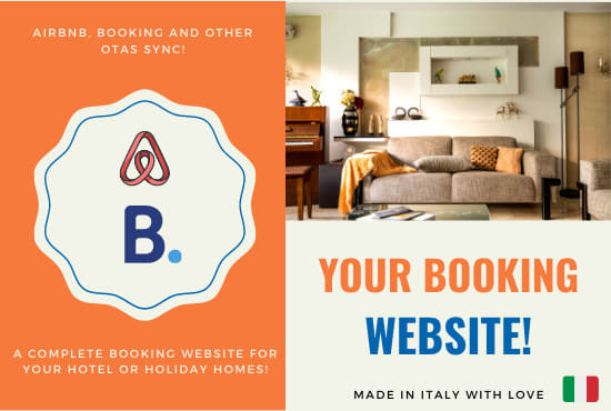 I will create a booking website for your airbnb apartment or hotel