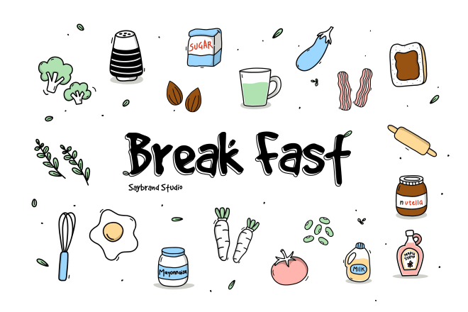 I will create a custom hand drawn icons set