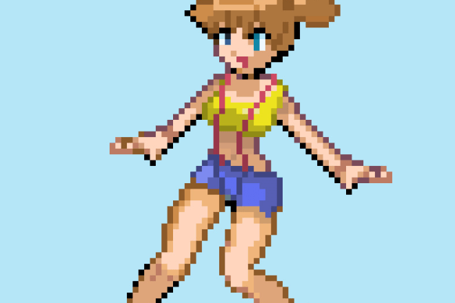 I will create a custom pokemon trainer sprite for you