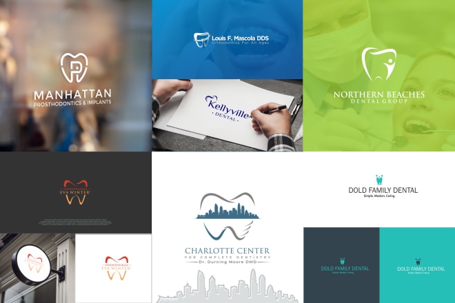 I will create a modern eye catching dental clinic and dentist logo