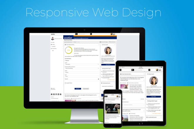 I will create a responsive cms website