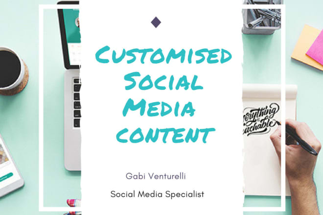 I will create a social media calendar filled with engaging content