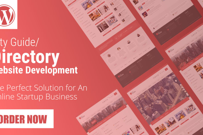 I will create a wordpress city guide directory website