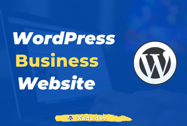 I will create a wordpress website for your bussines