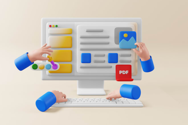 I will create amazing 3d illustration for your website