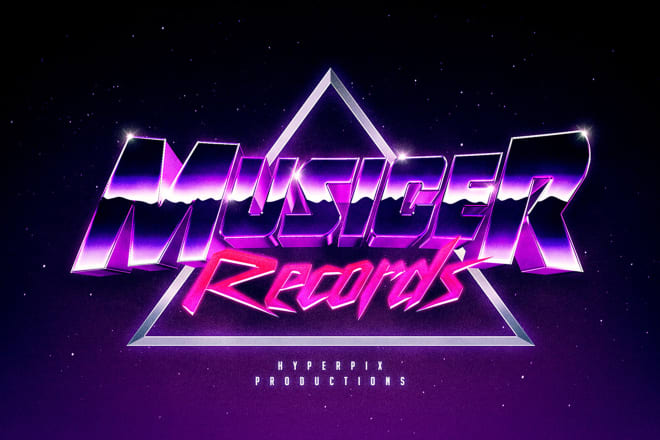 I will create amazing 3d logo in 12hr