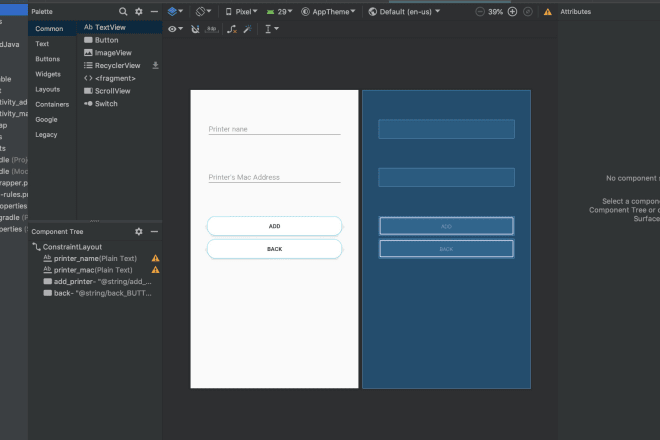 I will create an android applications