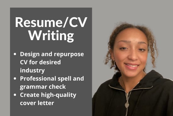 I will create an expert standard CV and cover letter