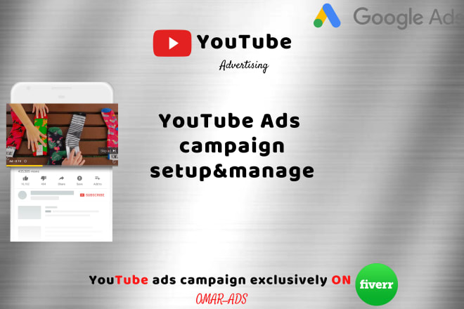 I will create and manage youtube ads campaign via google adwords, video ad campaigns