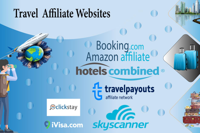 I will create automated travel affiliate website for passive income