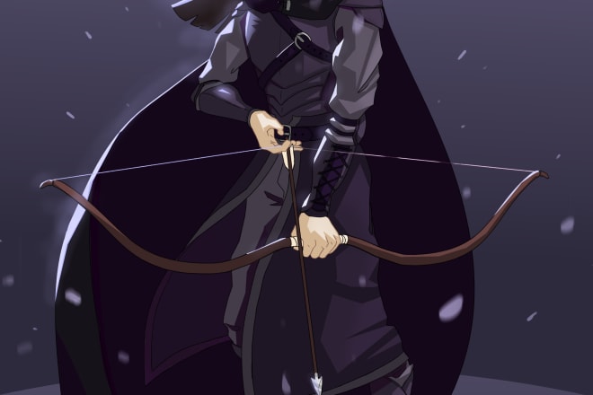 I will create character design and concept art for your character