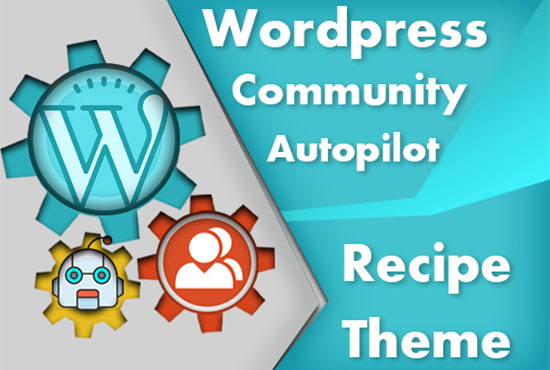 I will create community recipe autoblog with frontend submission