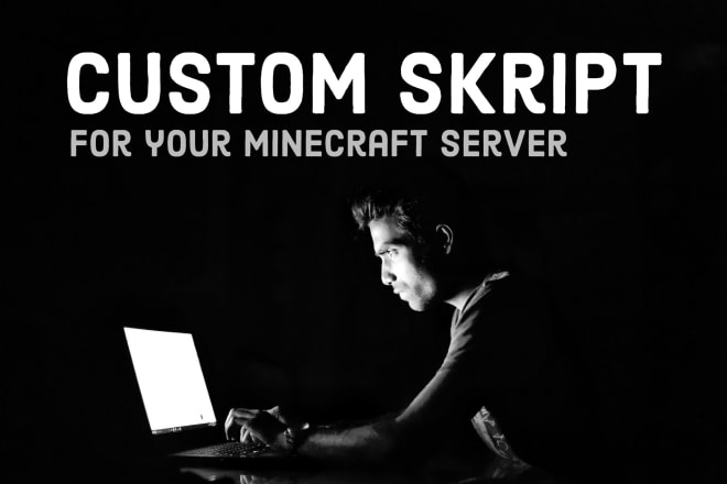 I will create custom skript for your minecraft server