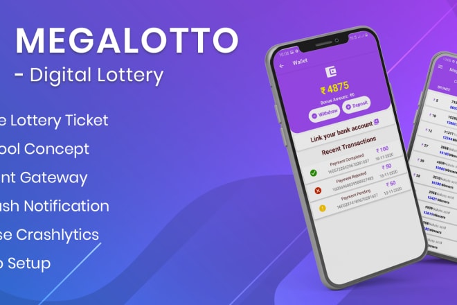 I will create digital raffle ticket selling app