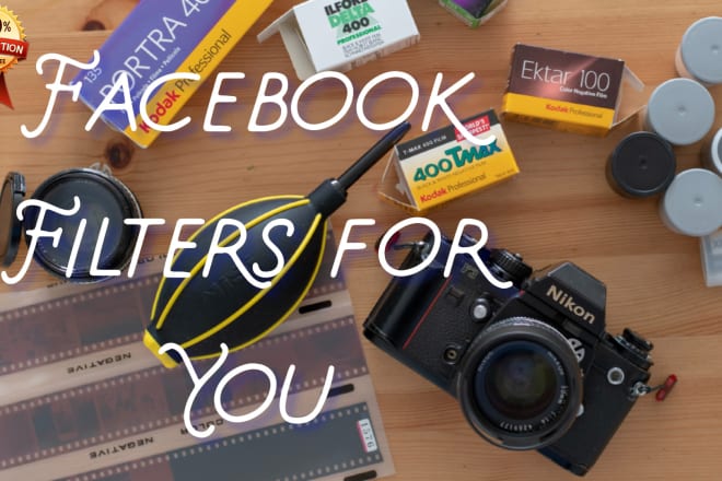 I will create facebook filters and instagram filters for you