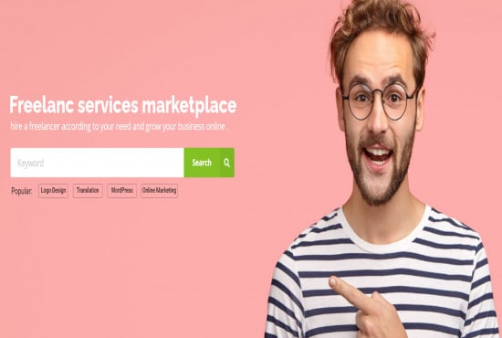 I will create freelance website like fiverr