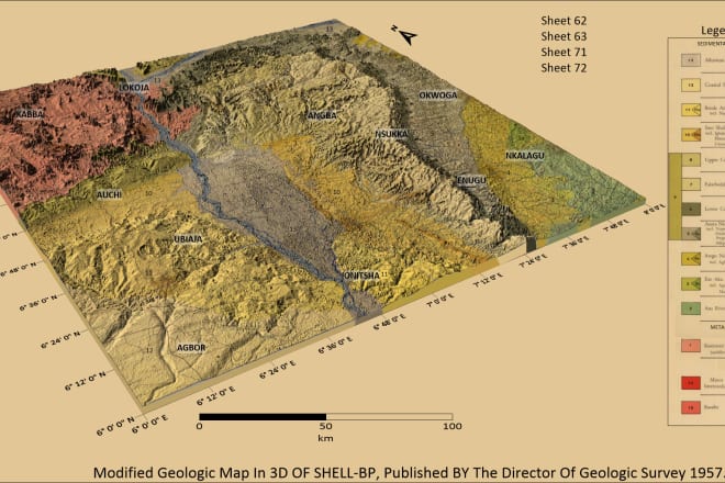 I will create gis map, vector map, do spatial analysis