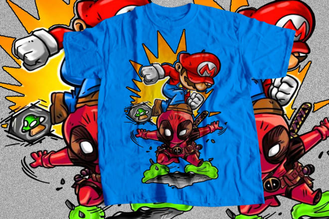 I will create graffiti t shirt design for you