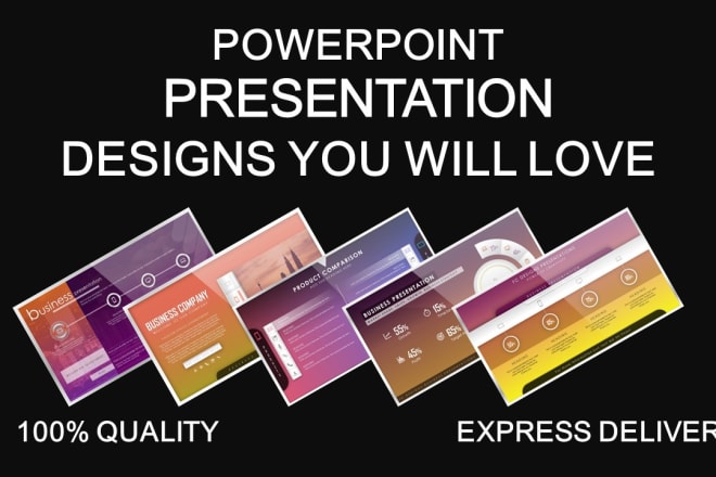 I will create modern and unique digital presentation slides